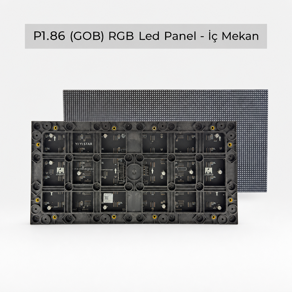 P1.86 (GOB) RGB LED PANEL İÇ MEKAN