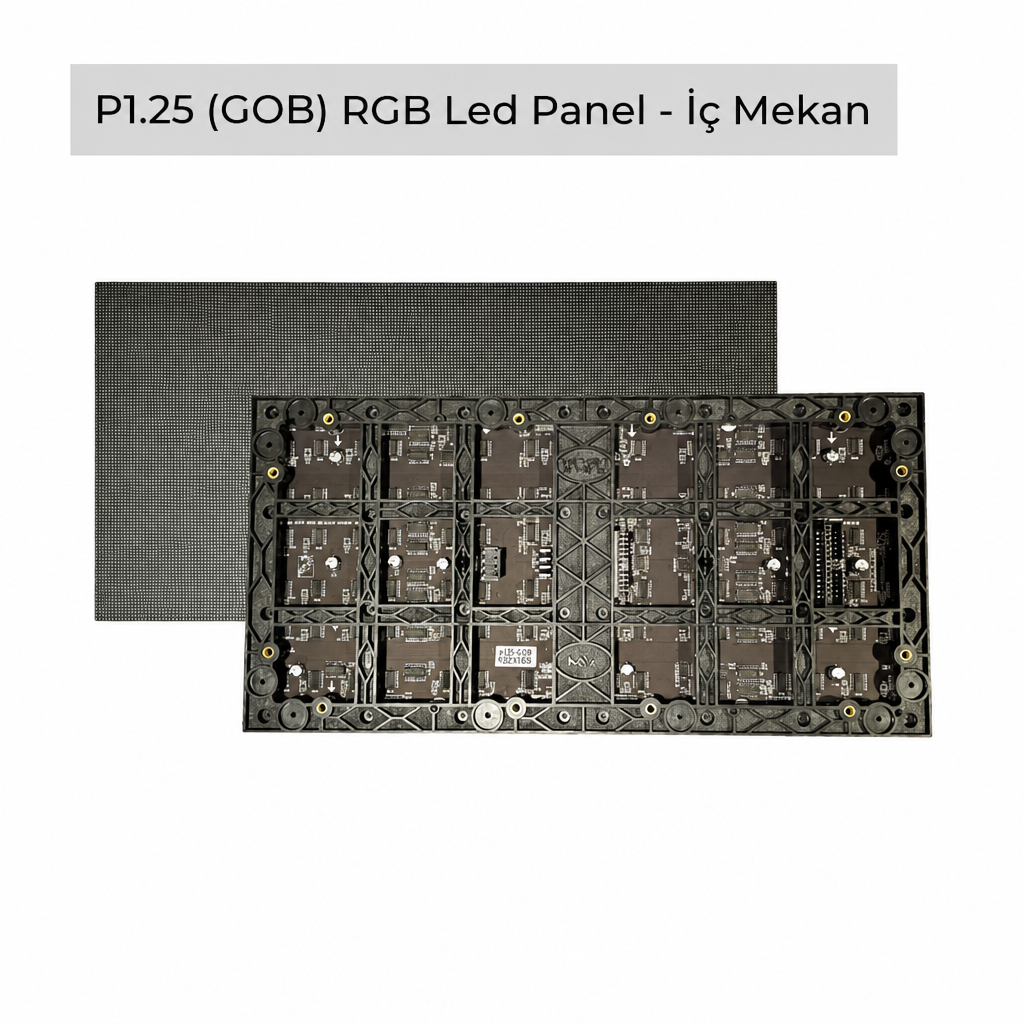 P1.25 (GOB) RGB LED PANEL İÇ MEKAN